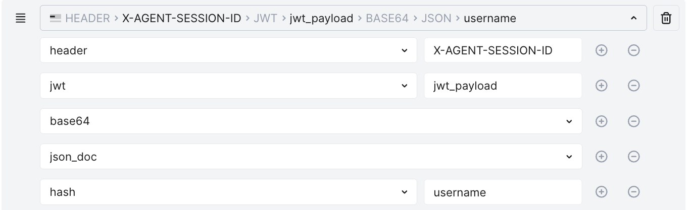 !API Sessions - context parameters - example - header