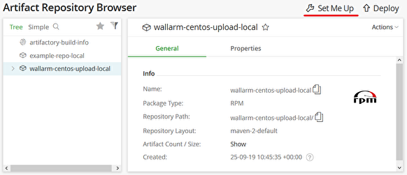 Working with the repository
